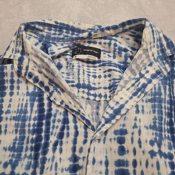 Original use tie dye button up shirt - Picture 2 of 4